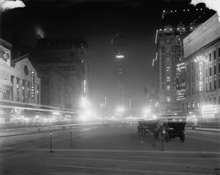 Times Square bei Nacht, New York, N.Y., ca. 1900-15
